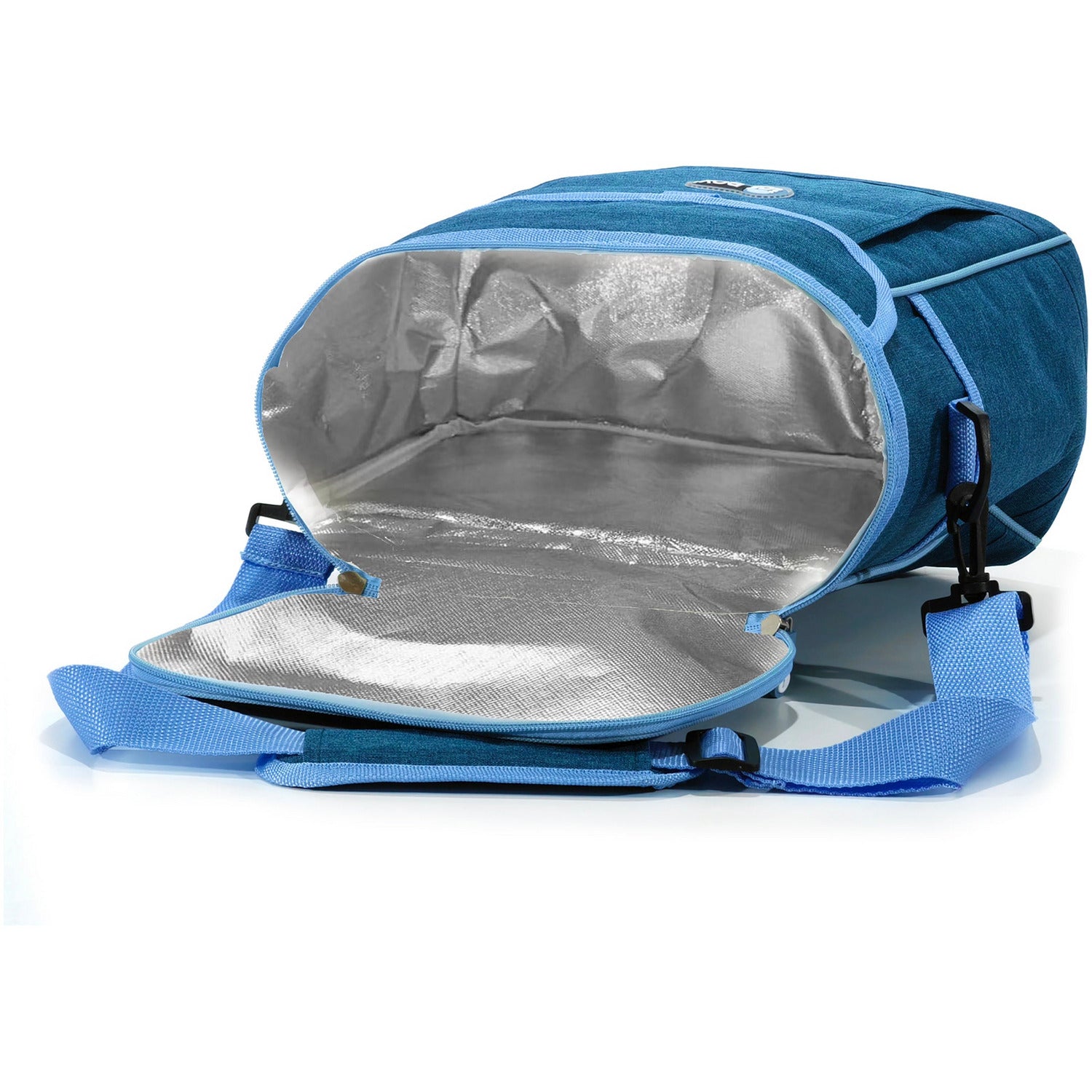 ICE BOX - Borsa termica effetto Jeans 11 litri - h27x27x17 cm